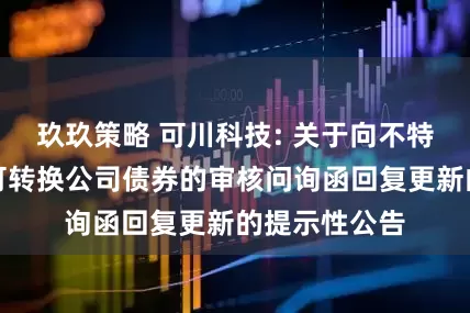 玖玖策略 可川科技: 关于向不特定对象发行可转换公司债券的审核问询函回复更新的提示性公告