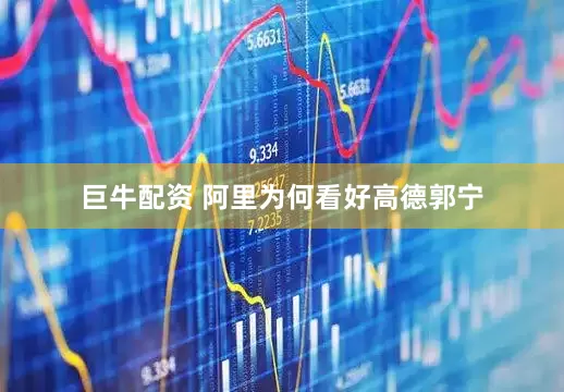 巨牛配资 阿里为何看好高德郭宁
