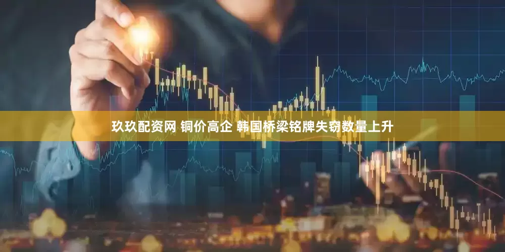 玖玖配资网 铜价高企 韩国桥梁铭牌失窃数量上升